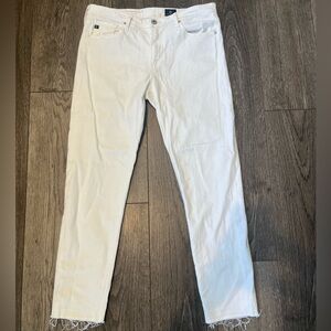 AG White Jeans